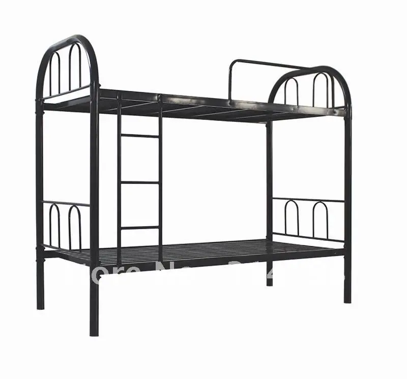 Metal Bunk Bed made of steel tube and powder coating, 28kgs net weight