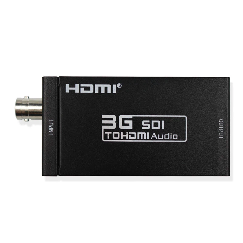 SDI в HDMI конвертер 720 1080 P, преобразует SDI, 3G-SDI или HD SDI BNC в HDMI аудио-видео адаптер для вождения HDMI мониторов