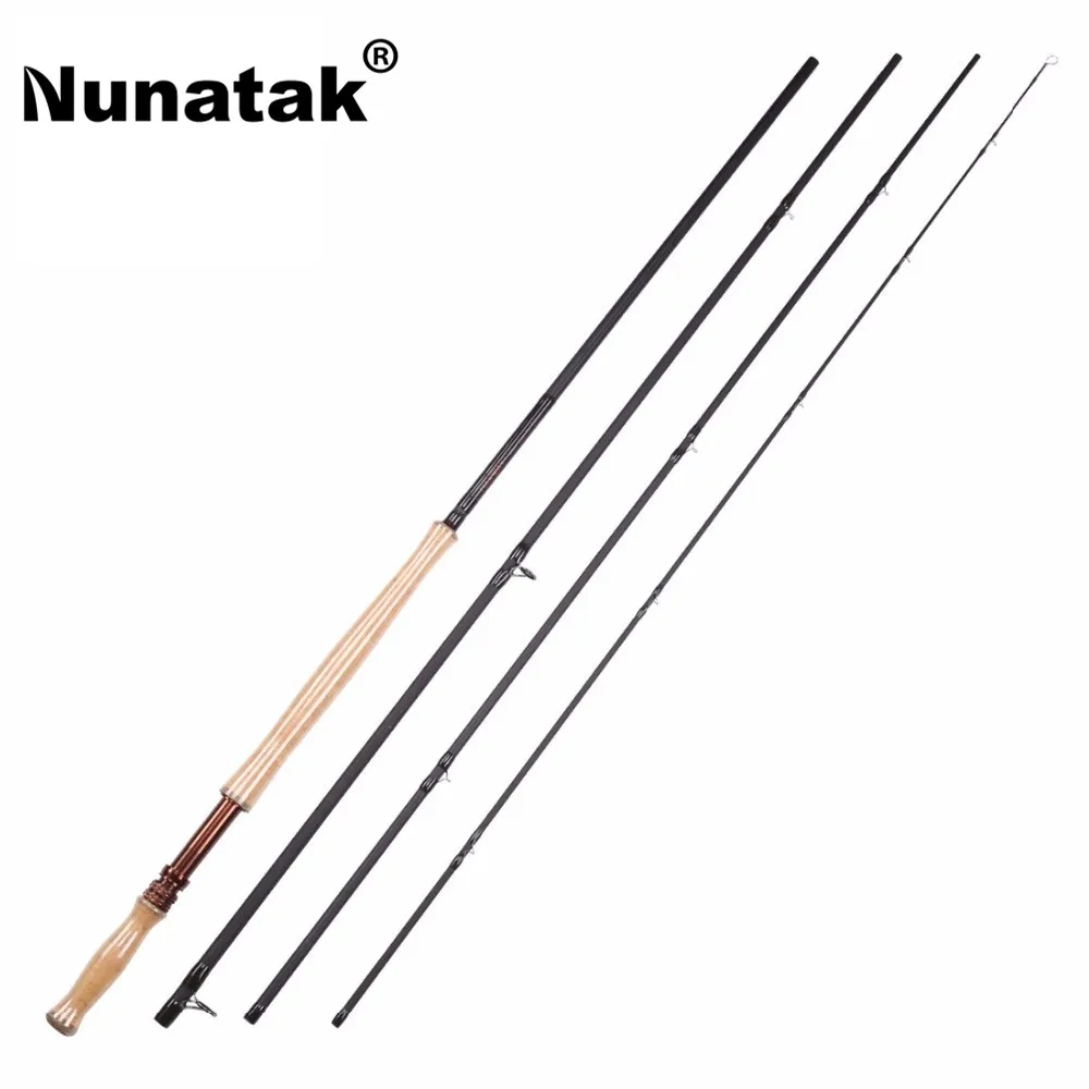 Nunatak يطير الصيد رود maxway الشرف كومبو مجموعة 9/10 3.9 متر يطير الصيد قضيب يطير الصيد بكرة + 24 قطع يطير السحر + مربع