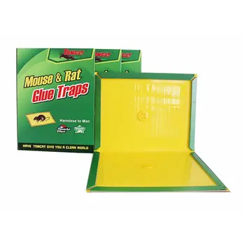 

Mouse Board Sticky Rat Glue Trap Mouse Glue Board Mice Catcher Non-toxic Environmentally Products 26x11.5x1CM
