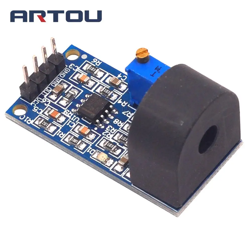 5A Range Single Phase AC Active Output Onboard Precision Micro Current Transformer Module Current Sensor For Arduino ZMCT103C