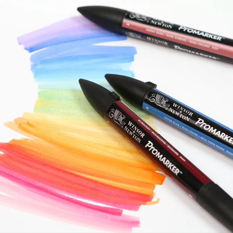 Winsor & Newton ProMarker графический маркер с двумя наконечниками зеленые цвета кисти