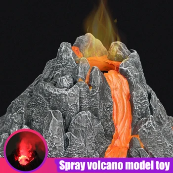 

Action Figure Simulation Steam Volcano Models Kids DIY Science Exploring Toys Educational Eruption Models For Birthday Cool Gift