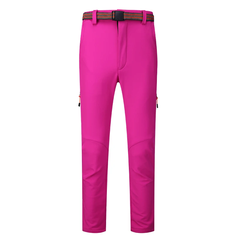 

Hiking Pants Women Waterproof Rock Mountain Climbing Trousers Windstopper Ski Hunting Camp Dresses Tech Fleece Softshell