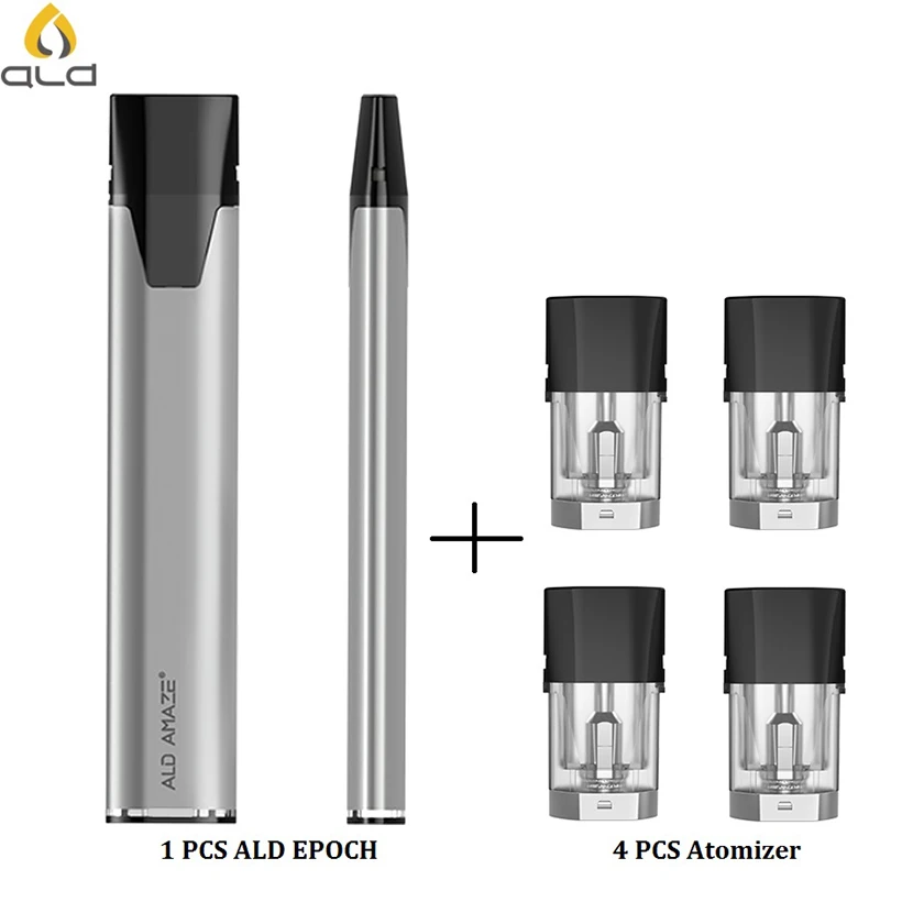 

Original ALD EPOCH Vape Pen Starter Kit 210mah Electronic Cigarette Battery with ALD touch Easy to Take for Men Women