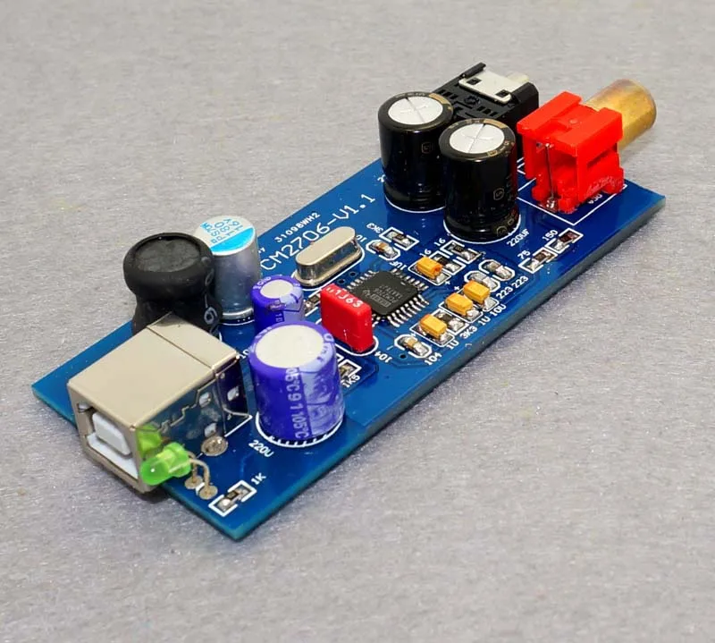 PCM2706 USB DAC звуковая карта amp модуль с низким уровнем шума декодер поддержкой WINXP WIN7