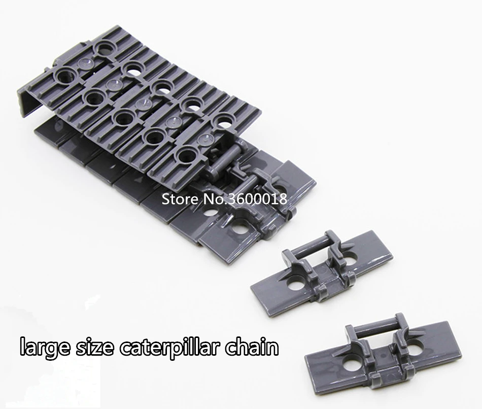 

50pcs/lot Decool Technic parts large size caterpillar chain Compatible with legos 88323 Compatible with LEGOs
