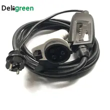 Duosida J1772 level1 зарядное устройство для электромобиля 16A Type1 schuko на открытом воздухе Портативный Wallbox режим Nissan Chevy Зарядное устройство разъемы, розетки