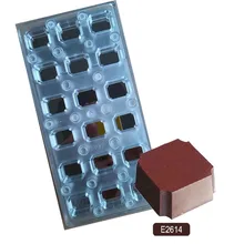 Квадратный прозрачный Магнитный Поликарбонат PC коробка шоколадных форм переводится магнитная доска DIY выпечки конфеты формы шоколада