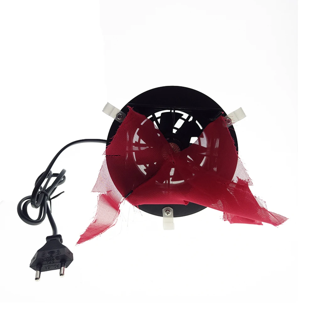 Светодиодный подвесной Электрический светильник с имитацией пламени, украшение для Хэллоуина, лампа для жаровни, 3D динамический Рождественский проектор