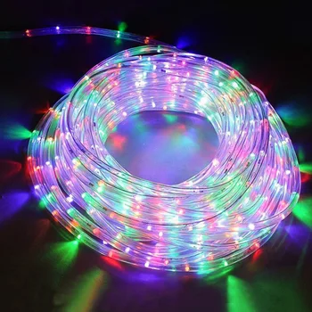 

Waterproof Dimmable 220V LED Strip Light 20Leds/M Kitchen Outdoor Garden Lamp Tape with Plug for Garden Outdoor #