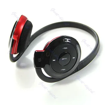 

MP3 Player Headphone Headset Earphone FM Radio Support TF Card-M35