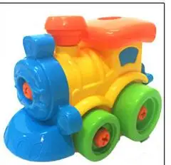 Раннего обучения Образование DIY гайки группа установлен Пластик 3D Puzzle разборки Мотоцикл дети Игрушечные лошадки для детей Игрушечные лошадки - Цвет: 2