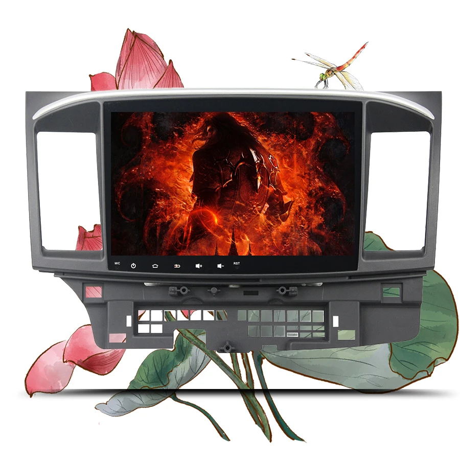 Flash Deal For Mitsubishi Lancer 2007 2009 2011 2013 2016 Car gps navigation system tape recorder head unit radio fm video android 9.1 10.1 2