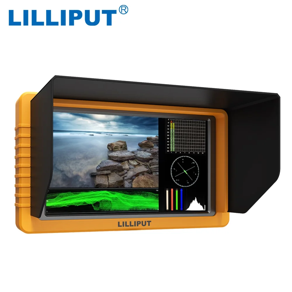 LILLIPUT Monitor Q5 5 inch 1920*1080 Full HD Monitor with SDI HDMI Cross Conversion Metal Housing High Resolution to Camcorder
