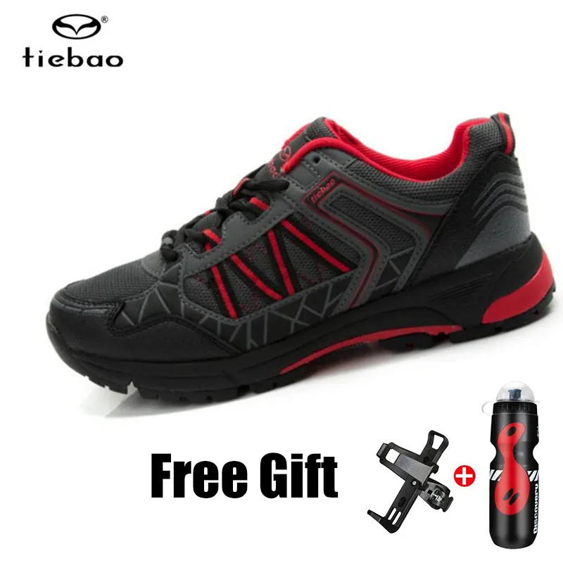 

Tiebao Cycling Shoes add Drink Jug Water Bottle Men sneakers Mountain Bike off road Unisex Athletic Shoes zapatillas de ciclismo