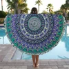 Round Chiffon Blanket Scarf Bohemian Beach Pashmina Shawl Scarves Floral Sunscreen Fular for Women ► Photo 1/6