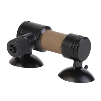 

1 PC Fish Tank Aquarium CO2 Diffuser Dual Suction Cup Steel Bottle CO2 Refiner Atomizer Diffuser For Aquarium Plant