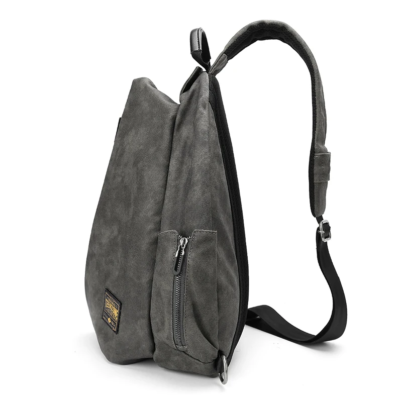 Teemzone новая Студенческая сумка для мужчин usb зарядка сумка на плечо водостойкая ChestPack большая емкость Оксфорд сумка через плечо T8020-5