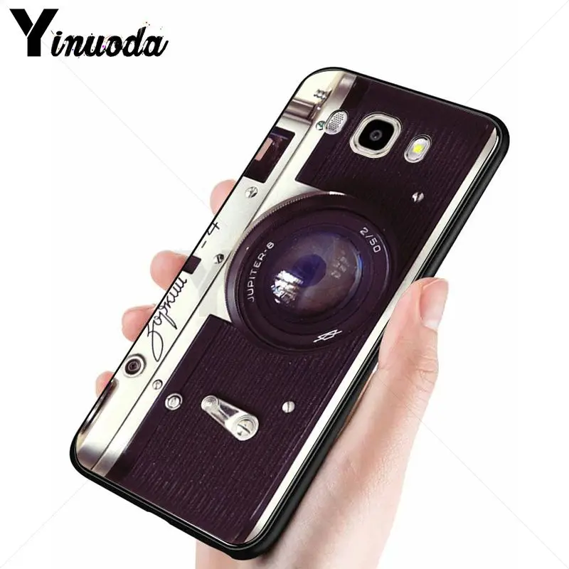 classic retro Black silver vintage camera Design