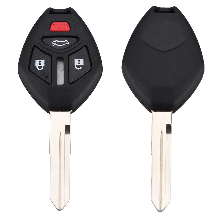 3+ 1/4 кнопки дистанционного ключа оболочки корпуса для Mitsubishi Eclipse Galant Lancer усилия с неразрезное Левостороннее лезвие
