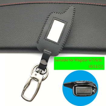

New Russian Version Leather Case for Scher-khan Magicar 7/8/9/10/11/12 LCD Two Way Car Alarm System M7 M8 M9 M10 M11 M12 Cover