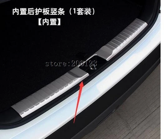 

Stainless Steel Inner Rear Bumper Protector Sill Car Accessories Trunk Car Accessories For Suzuki Vitara 2015 2016