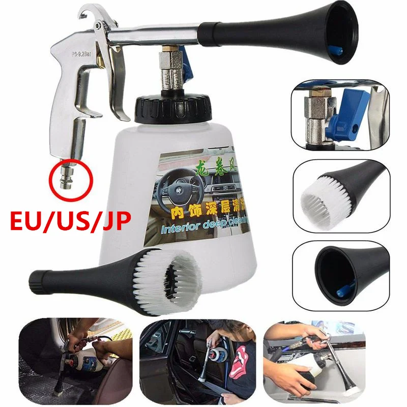 Comprar Pistola de limpieza de coche, pistola de lavado en seco y profunda para el cuidado de la cabina, equipo de lavado operado por aire de alta calidad para el coche
