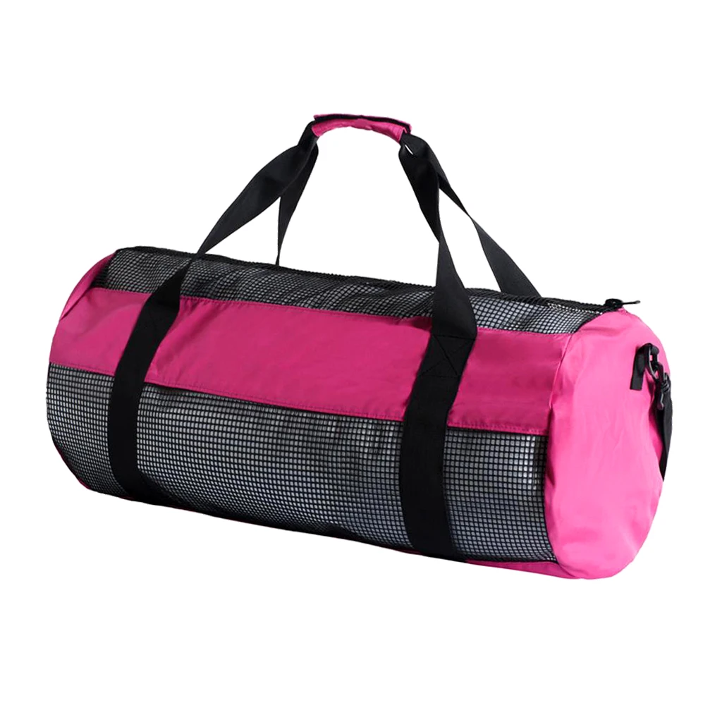 Heavy Duty Large Scuba Diving Snorkel Mesh Gear Bag Carry Holdall for Surfing Boating Camping Hiking Outdoor Tools Accessories