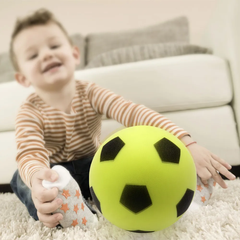 子供のおもちゃボールソフトサッカーボール用リトル子供 子供付き100 非毒性pu材料6インチ15センチ180グラムなしで傷つけ Toy Balls Ball Softsoft Soccer Ball Aliexpress
