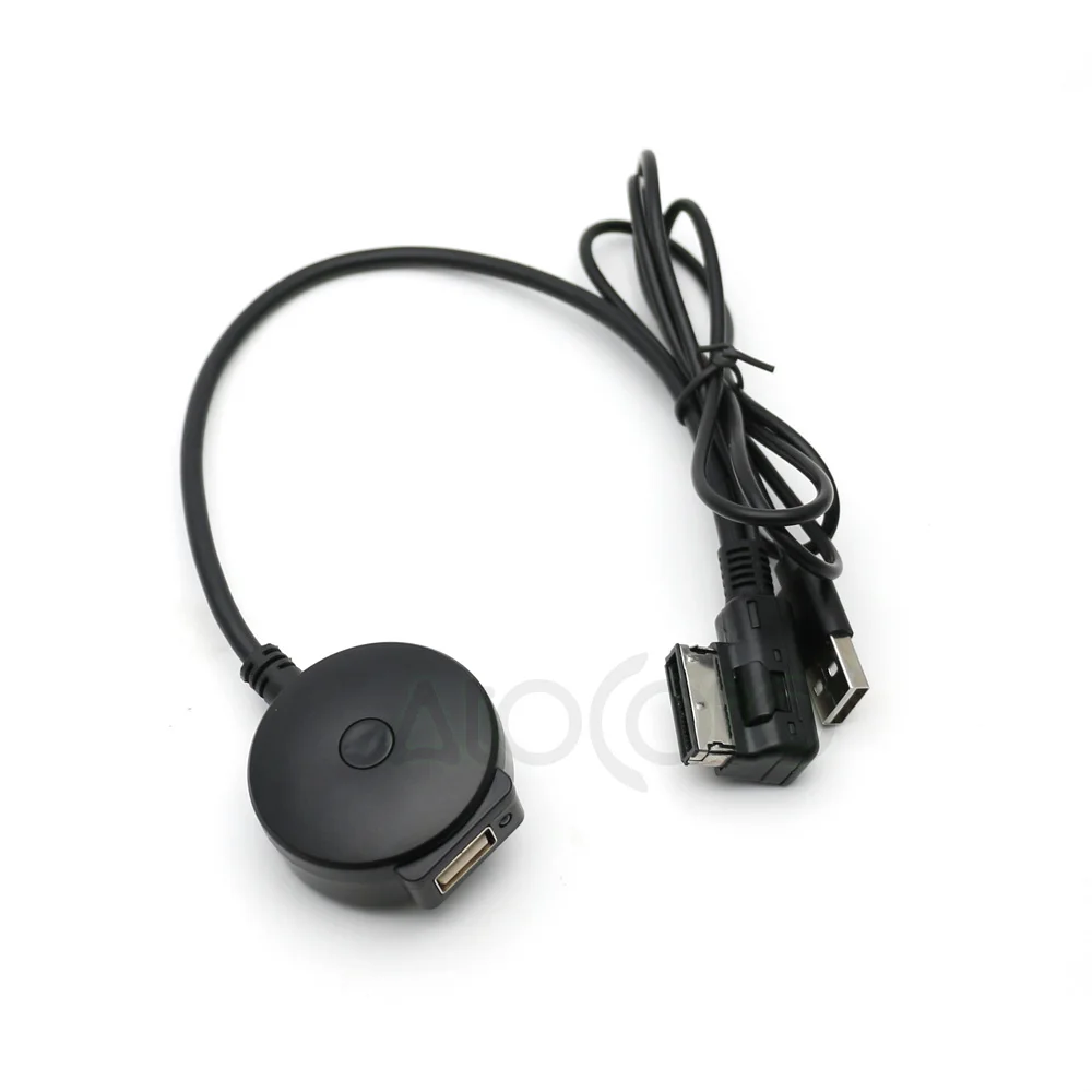 AtoCoto Bluetooth AUX приемник кабель с USB адаптером для VW Audi A4 A5 A6 Q5 Q7 до 2009 аудио медиа вход AMI MDI интерфейс