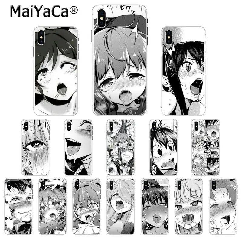 MaiYaCa аниме девушка мультфильм Япония Coque Оболочка Чехол для телефона для Apple iPhone 8 7 6 6S Plus X XS MAX 5 5S SE XR Чехол для мобильного телефона