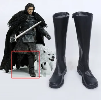 

Game of Thrones Jon Snow Cosplay Shoes Boots custom made