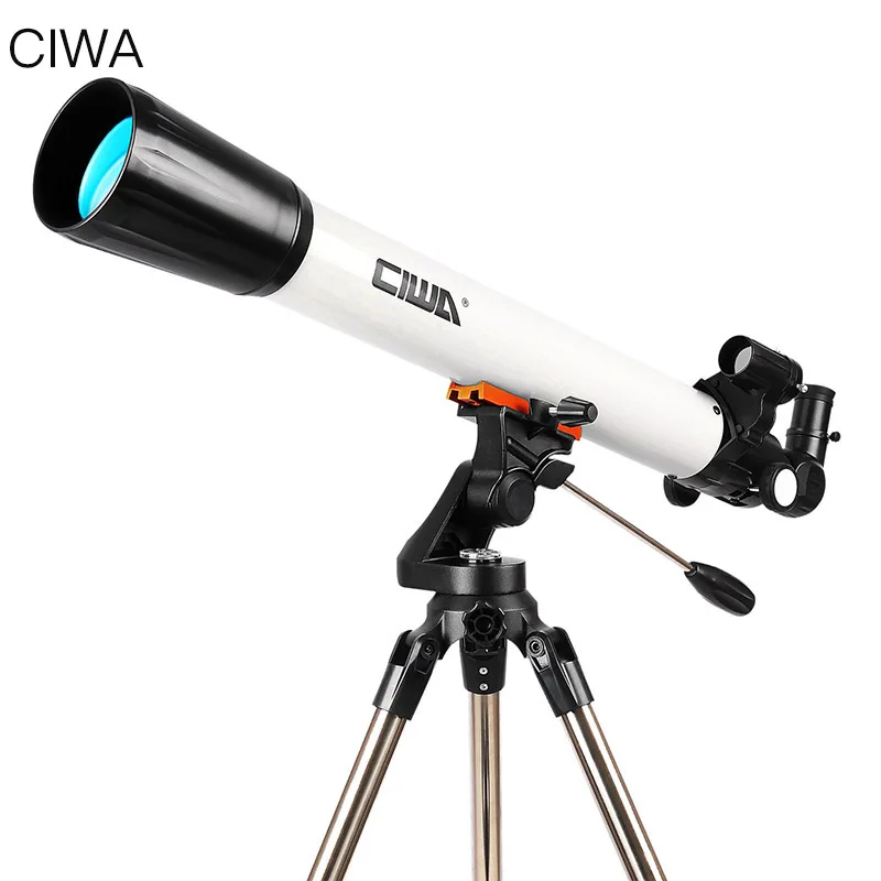 CIWA Outdoor Professional Astronomical Telescope Monocular Optical Refractor Design Portable Tripod Space telescopic Telescope
