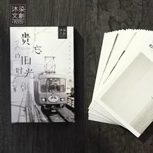 30 листов/Набор Новинка черно-белая открытка/поздравительная открытка/рождественские и новогодние подарки