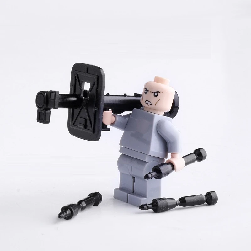 

WW2 Anti-tank rocket launcher Accessories weapon Compatible legoinglys city military Building Blocks Mini Figures Original Toys