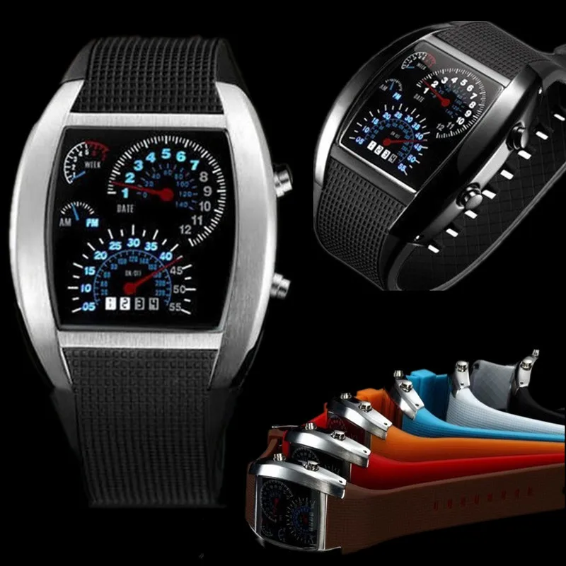 

Hot Sale Fashion Digital Watch Sports Watch Men Watch LED Men's Watches Clock saat erkek kol saati relogio masculino