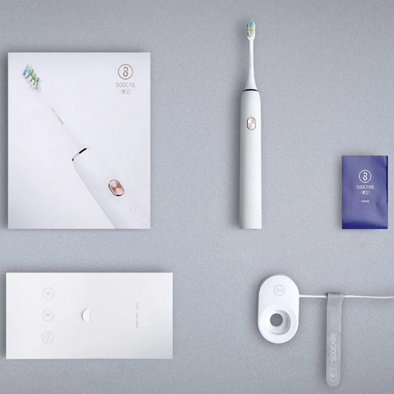  In Stock Xiaomi Soocare Soocas X3 X3S Smart Bluetooth Waterproof Wireless Charge Android and IOS Mi - 32751819236