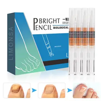 

4pcs Nail Fungus Treatment Nail Foot Protector Nails Repair Essence Pen Nail Care Tools for Toenail Fungus