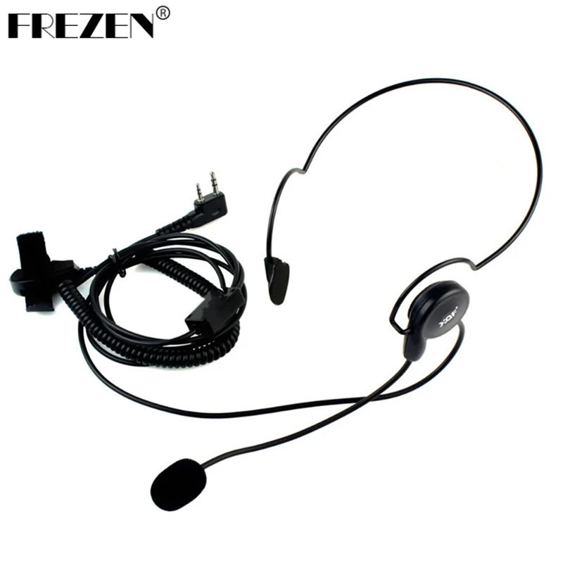 Earpiece Mic Finger PTT Headset for Kenwood BAOFENG UV-5R BF-888s HYT PUXING Retevis H777 TYT Ham Radio Walkie Talkie baofeng uv 5r walkie talkie vibrate ear bone earpiece speaker finger ptt mic headset for wouxun puxing kenwood tk3107 tyt radio