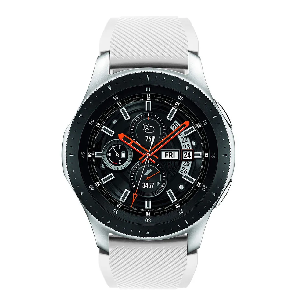 46 мм мягкий силиконовый ремешок для замены ремешка для samsung Galaxy Watch