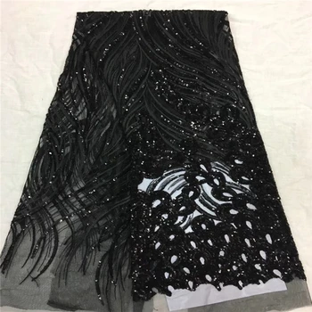 

Madison Hot Sale African Red Sequins Lace Fabrics,High Quality French Tulle Lace Fabrics Sequins Party Nigeria lace JL150