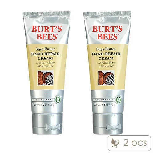 2 X Burt's Bees Shea Butter Hand Repair Cream 90g Natural Organic NEW in Hand Creams & Lotions