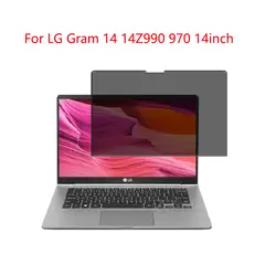 Для LG Gram 14 14Z990 970 14 дюймов экран ноутбука Защитное стекло для сохранения личной информации конфиденциальности Анти-Blu-ray эффективная защита