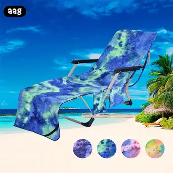 

Portable rectangle Lounger Mate Beach Towel Sun Lounger Cover Beach Mat Holiday Garden Lounge Pockets Carry Bag Beach Towles