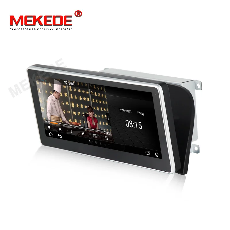 Top MEKEDE 4G LTE 10.25" Android 7.1 Car Multimedia Player For Audi A4 A5 2009-2016 GPS Navi Stereo WIFI 4G Bluetooth Screen 3+32 5