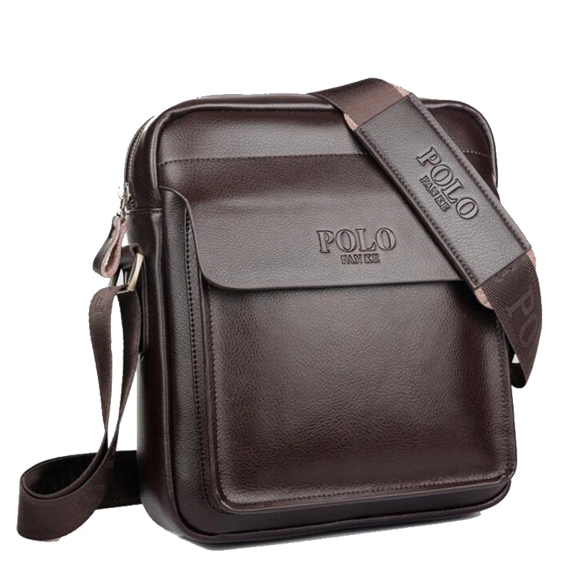 Polo Men Shoulder bag Genuine leather Men Bag Classical Messenger Bag Fashion Casual Business Shoulder Handbags