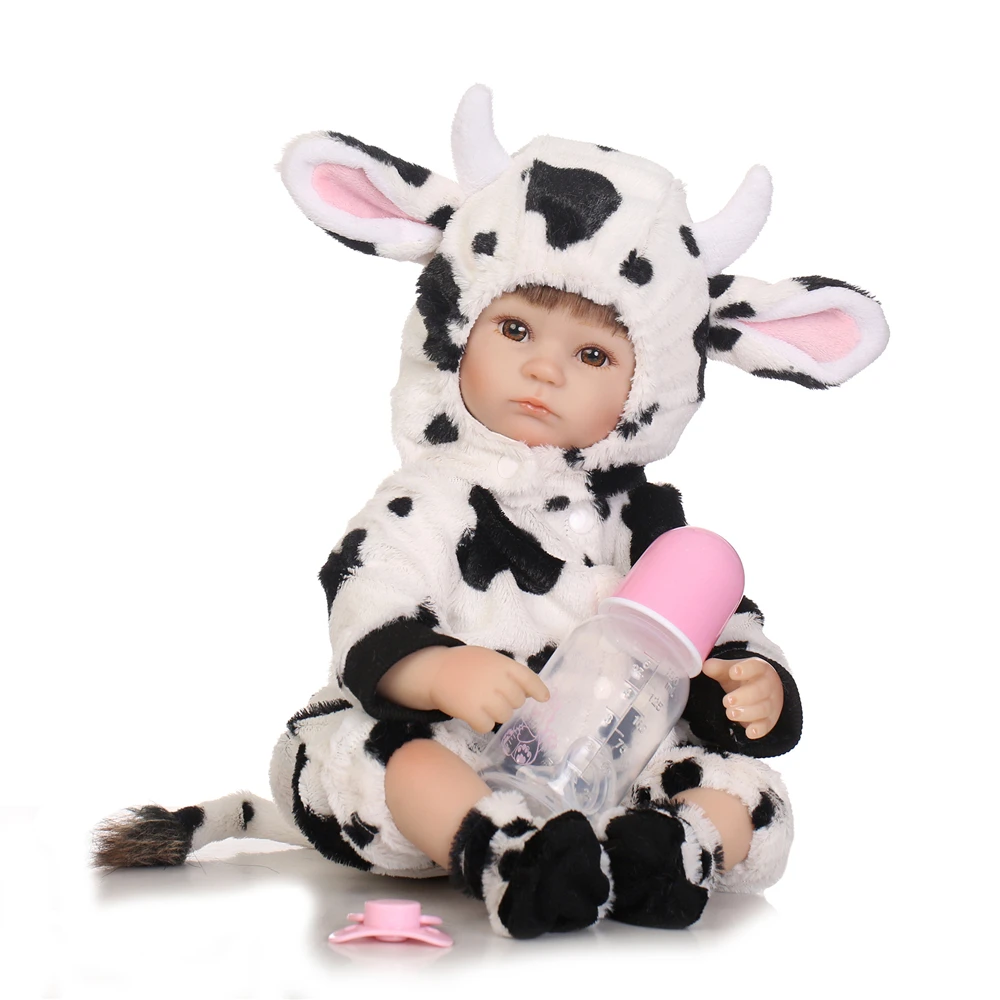 

40cm New Born Baby Dolls Bebes Reborn Menina Children Best Gift Silicone Reborn Baby Dolls for Kids Handmade Princess Bonecas