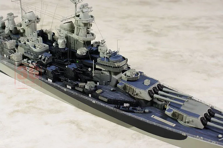 1/700 масштаб США ВМС линкор BB-63 USS Миссури комплект модели корабля игрушка