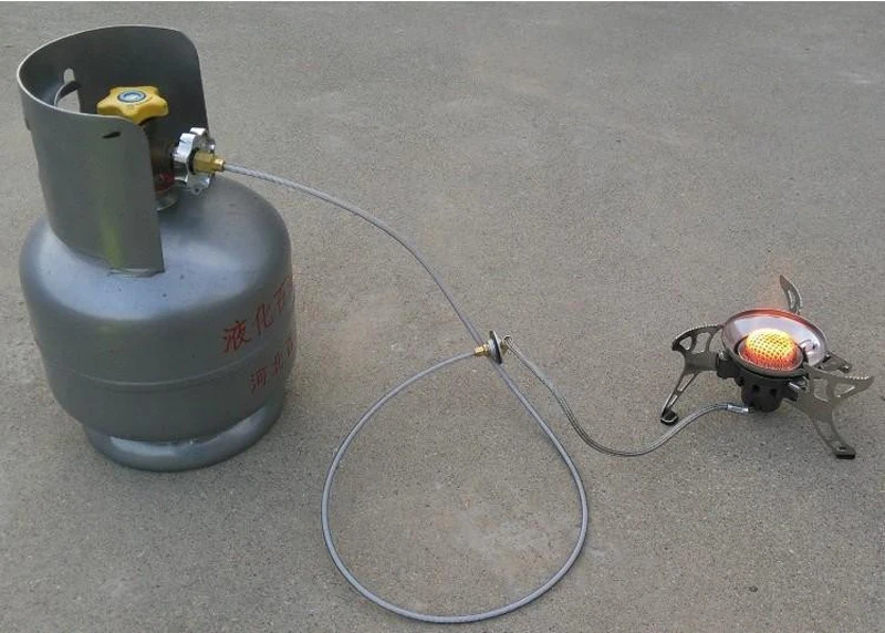 Cilindro de Gás Fogão a Gás Multifunções Acampamento Propano Recarga Adaptador Acoplador Adaptador Vasilha Gpl Gpl Plana 7 Multifuncional fogão de acampamento propano recarga adaptador